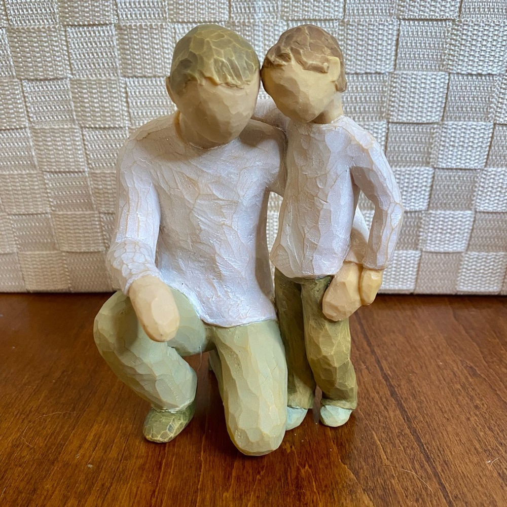 Willow tree, father/son figure